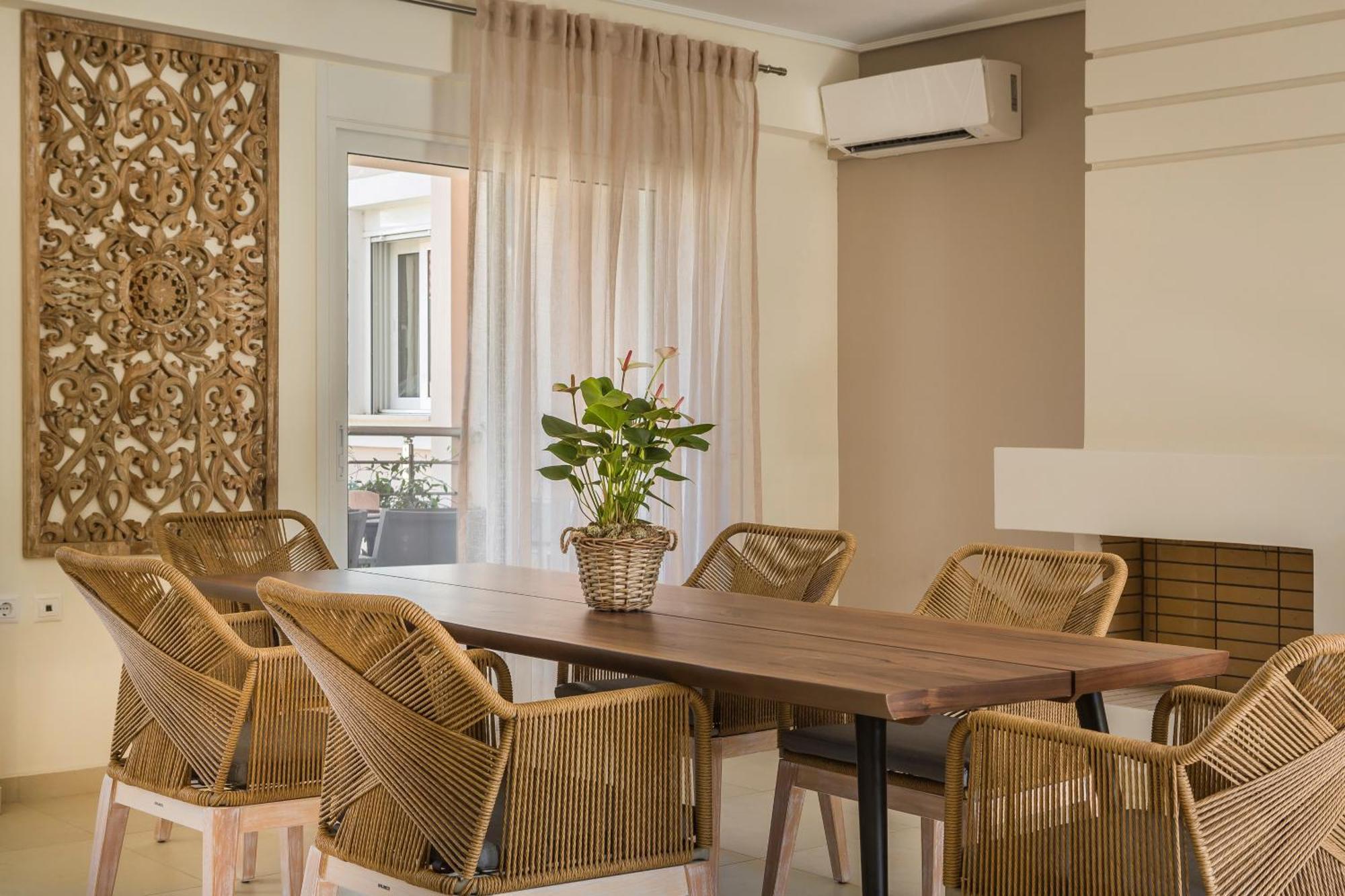 Meliti Waterfront Suites Karavomylos Dış mekan fotoğraf
